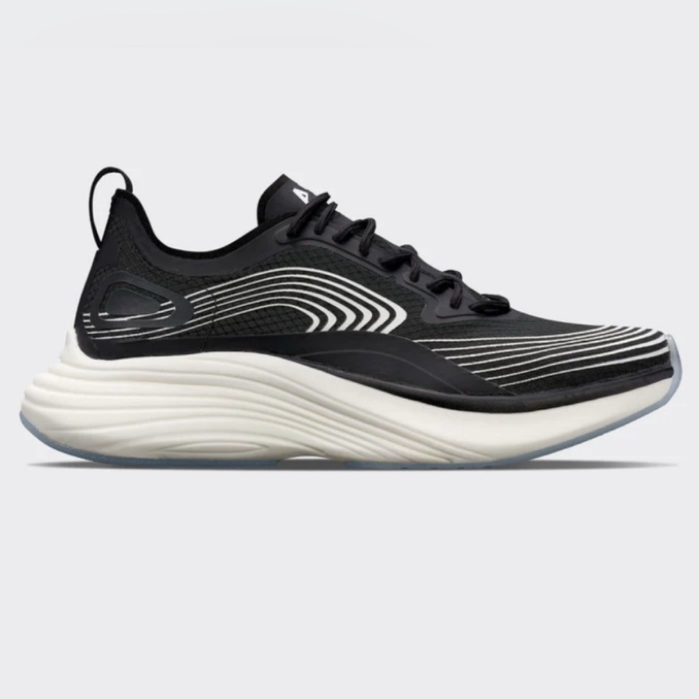 APL Black and White Running Shoes